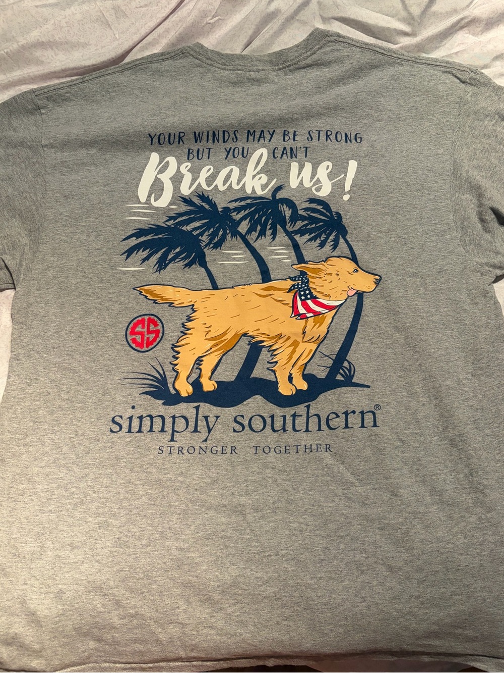 Simply southern your winds may be strong dog Tshirt